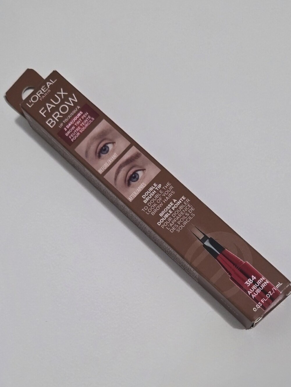 NWT Faux Brow Auburn